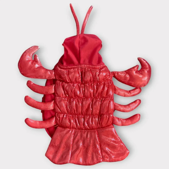 Party Dog Halloween Costume Red Lobster Size XS/S - Picture 1 of 6